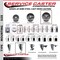 Service Caster Semi Steel Swivel Grip Ring Stem Caster 5'' Wheel & 7/16'' Stem SCC-GR20S514-SSS-716138 - alternate 4
